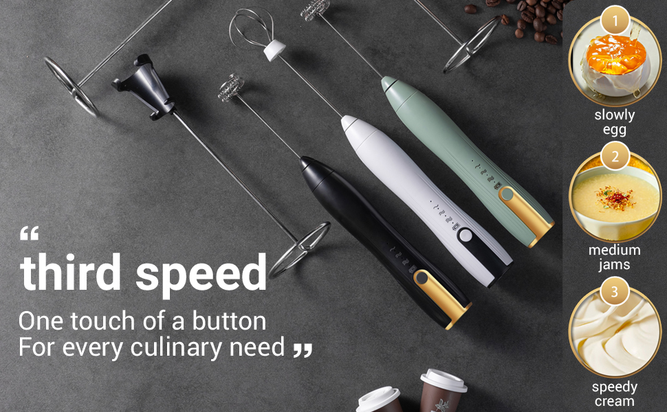 One touch of a button For every culinary need