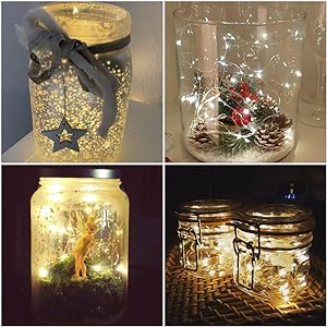 led battery powered fairy lights indoor bedroom string lights battery operated christmas lights