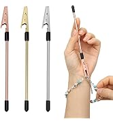 3 Pieces Bracelet Helper Tool Jewelry Helpers, Anglecai Hand Bracelet Fastener Helper for Fasteni...