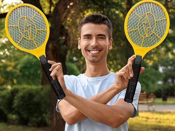 electric bug zapper racket