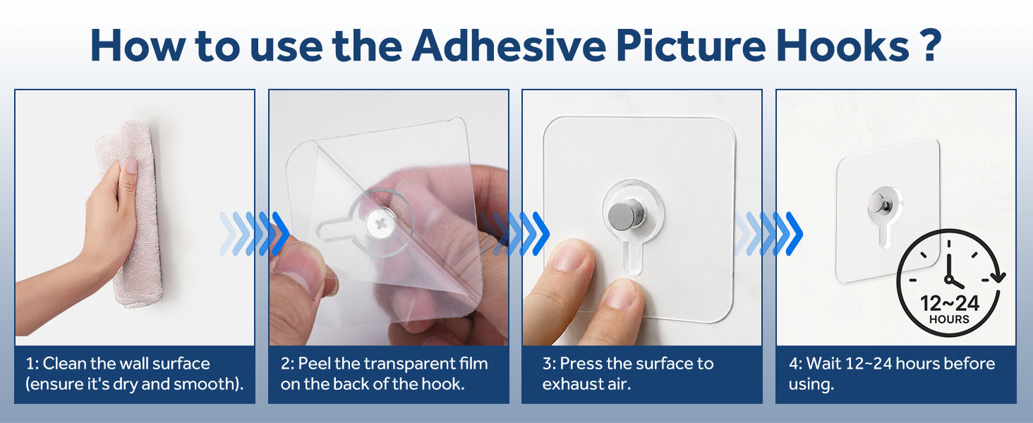Adhesive Picture Hooks