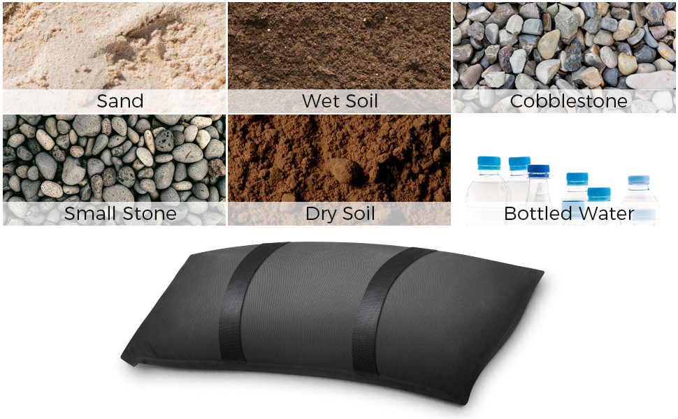 reusable sand bag for weight