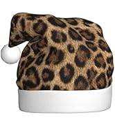 Yopiiefa Christmas Santa Hat Xmas Men Women Plush Hat for Christmas New Year Holiday Party Ginger...