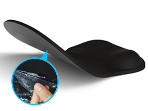 ErgoComfort Gel Wrist Rest Mouse Pad pu base