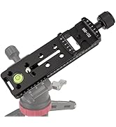 Camera Rail Nodal Slide 150mm Quick Release Plate Clamp Compatible with Arca Swiss Tripod for Gar...