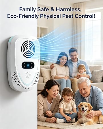 2026 Upgraded Ultrasonic Pest &amp;amp; Insect Repeller