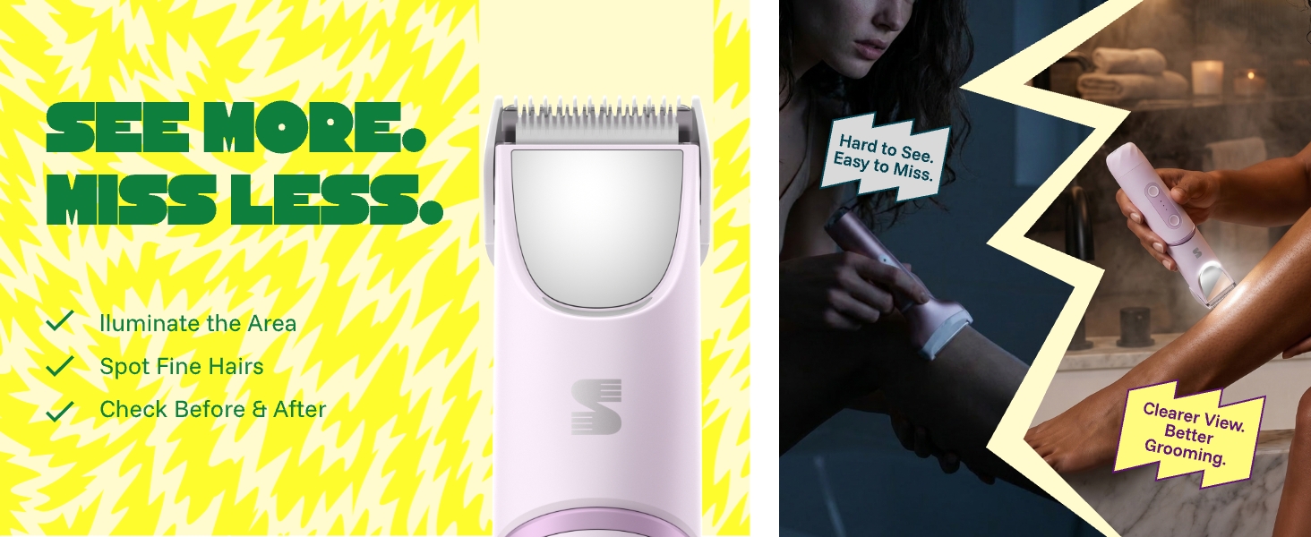 womens bikini trimmer-see more miss less