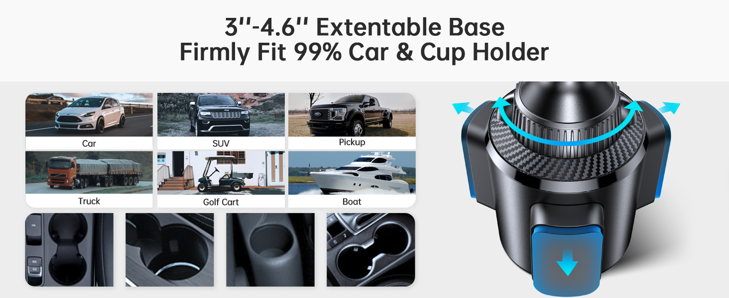 Cup Holder Car Phone Holder