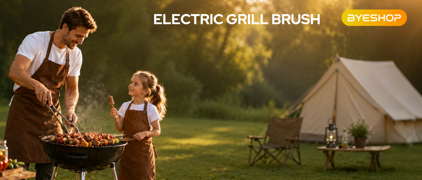 BYE ELECTRIC GRILL BRUSH