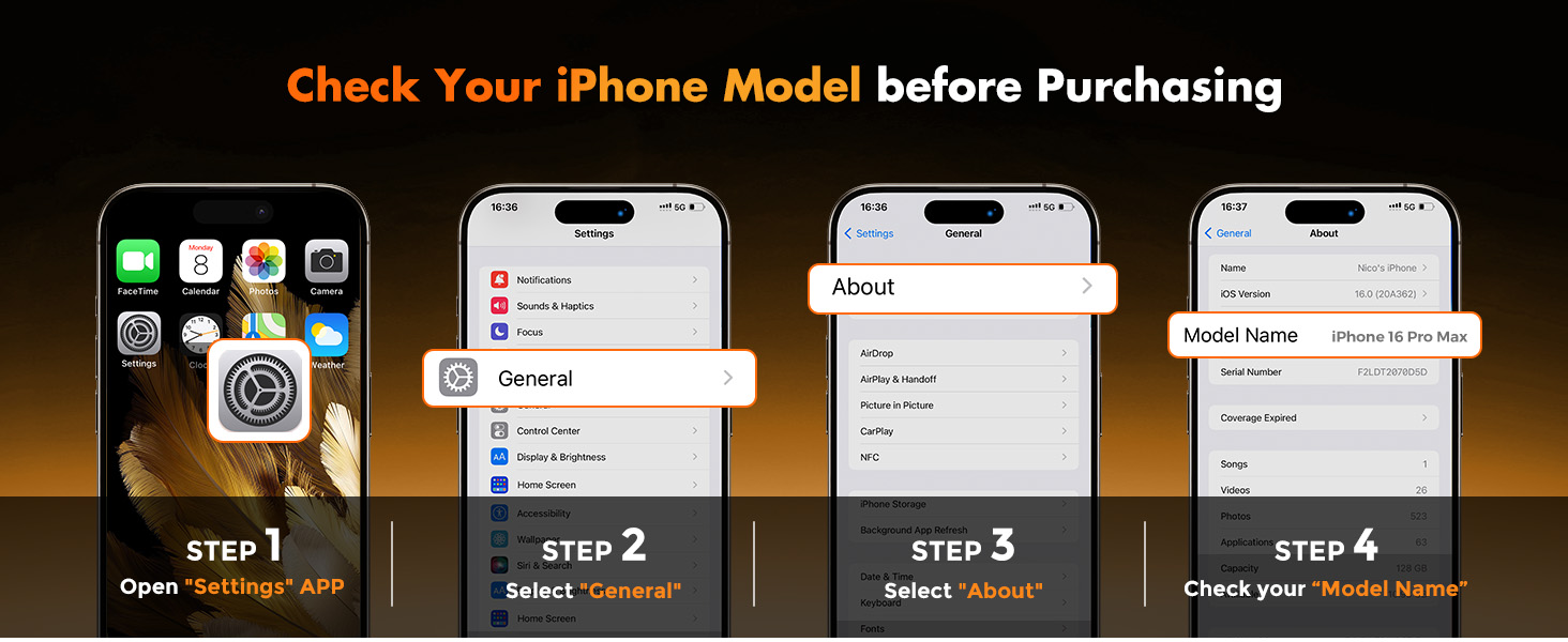 for iphone 16 pro max screen protector