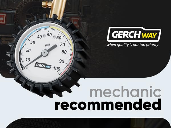 mechanic recommended tire pressure gauge