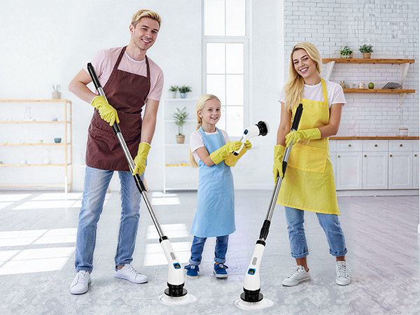 electric spin scrubber