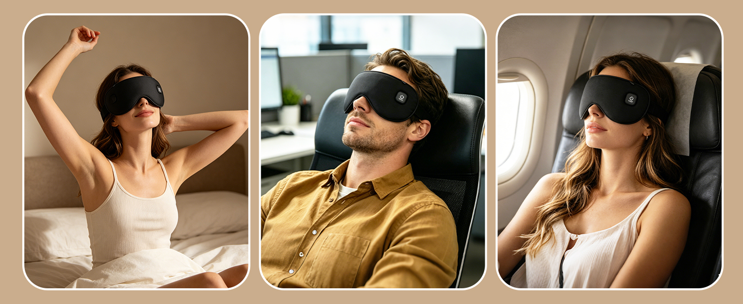 heated eye compress