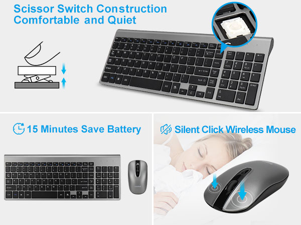 Wireless Keyboard and Mouse 