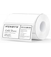 MUNBYN 4x2 Direct Thermal Labels, Strong Adhesive, Shipping Labels for Barcode, Mailing, 500 Shee...