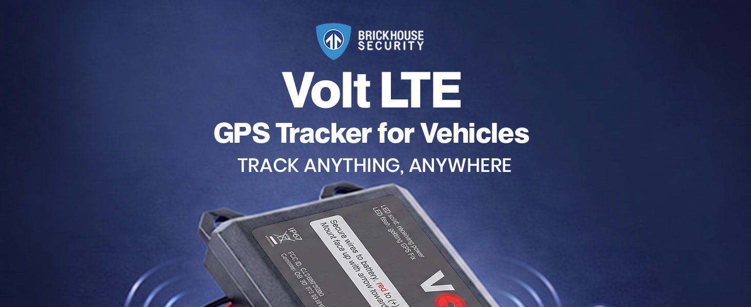 Brickhouse Security GPS Trackers livewire volt wired car vehicle geofencing alerts teen safety
