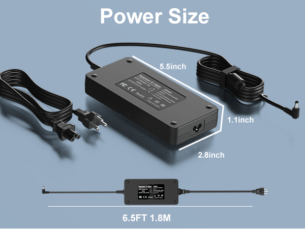 180W Charger Compatible with MSI Thin GF63 GF65 Stealth GS65 GS63 GS65 GS73 GS75 GS60 GF72