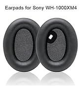 Replacement Ear Pads for Sony WH-1000XM4 (WH1000XM4) Over-Ear Headphones, Ear Cushions, Headset E...