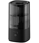 Rosekm Humidifiers for Bedroom, 2.0L Cool Mist Humidifier for Plant and Baby Nursery, Small Quie...