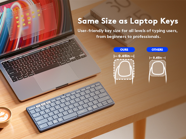 full size foldable keyboard