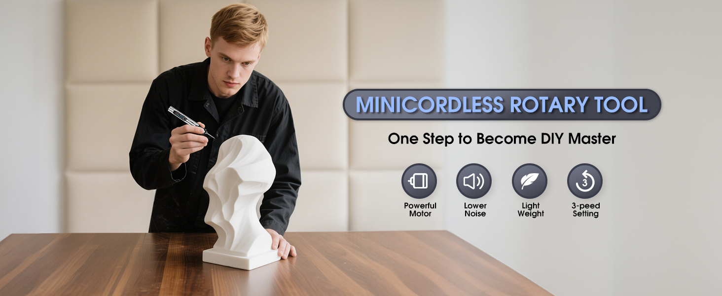 MINICORDLESS ROTARY TOOL