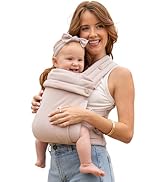 Infantino Honey Blossom Baby Carrier, Ergonomic Infant to Toddler Carrier, Hip Healthy “M” Positi...