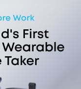 soundcore Work by Anker, Portable AI Voice Recorder, AI Transcription &amp; Summarization, 6-Month Pr...