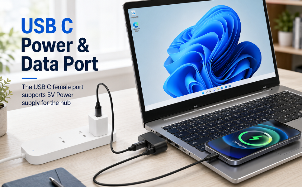 4-Port USB 3.0 Hub