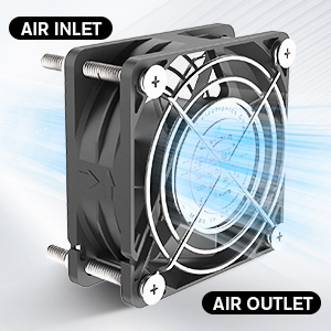 ac fans 2.75 inch fan small exhaust fan small box fan cooling fan pc industrial fan