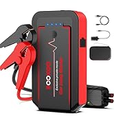 Jump Starter 4000A, BOOKOO Car Battery Jumper Starter Portable, 12V Jump Start Battery Pack up to...