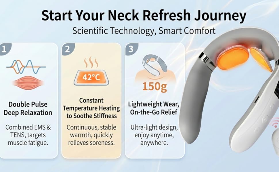 Neck Massager with Heat