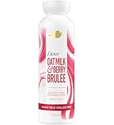 Dove Plant Milk Cleansing Body Wash Oat Milk &amp; Berry Brulee for Moisturized Skin Gentle Cleanser,...