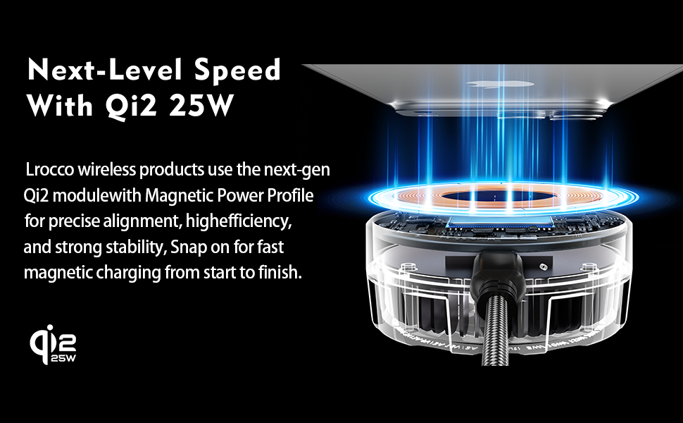 Next-Level Speed With Qi2 25W