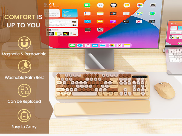 detachable wrist rest