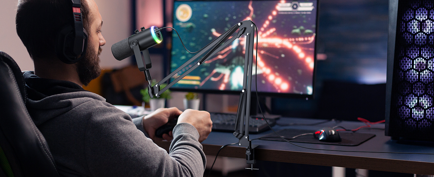 Dynamic Gaming Microphone