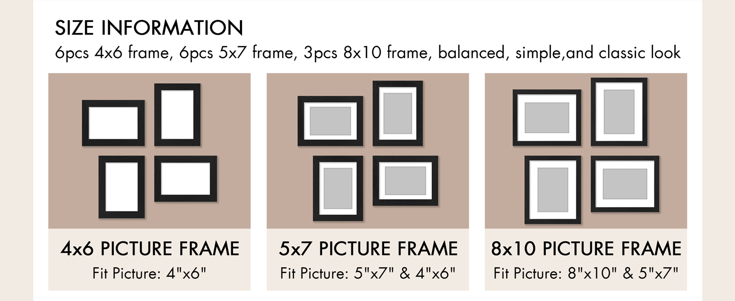 15 Pack Picture Frame