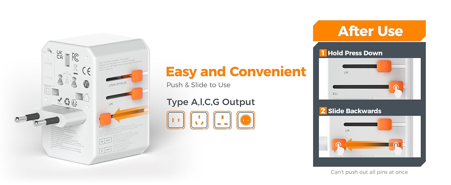 universal travel plug adapter