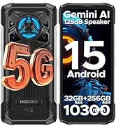 DOOGEE Blade 20 Play 5G Rugged Phone,Dimensity 7050 Octa Core,32GB+256GB,Android 15 10300mAh Rugg...