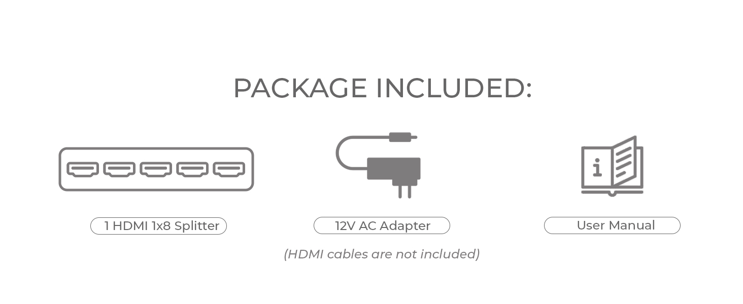4k hdmi extender splitter