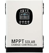 SOGTICPS 60A MPPT Solar Charge Controller 12V 24V 36V 48V 60V 72V 84V 96V Battery System Auto,Max...