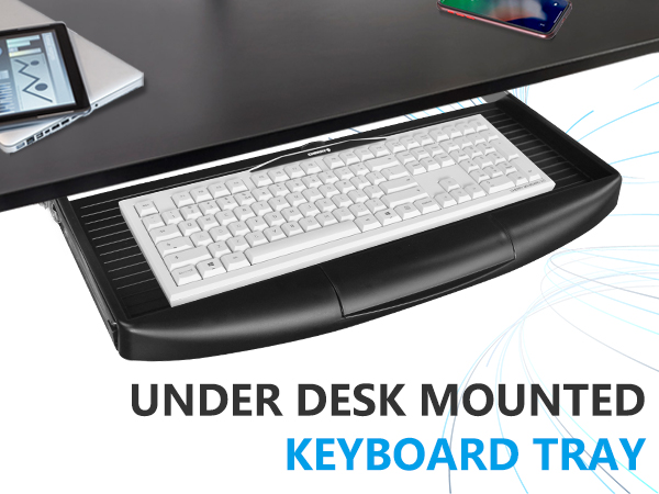 Key Board Tray Under Desk Slide