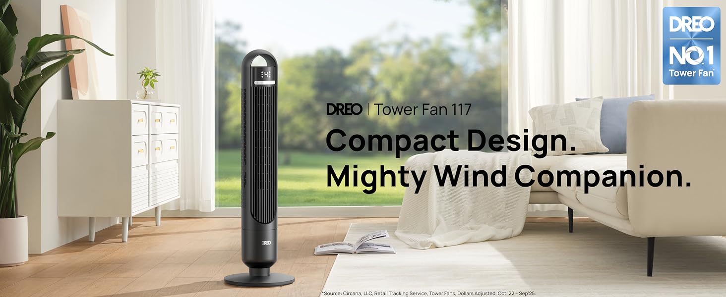 portable tower fan