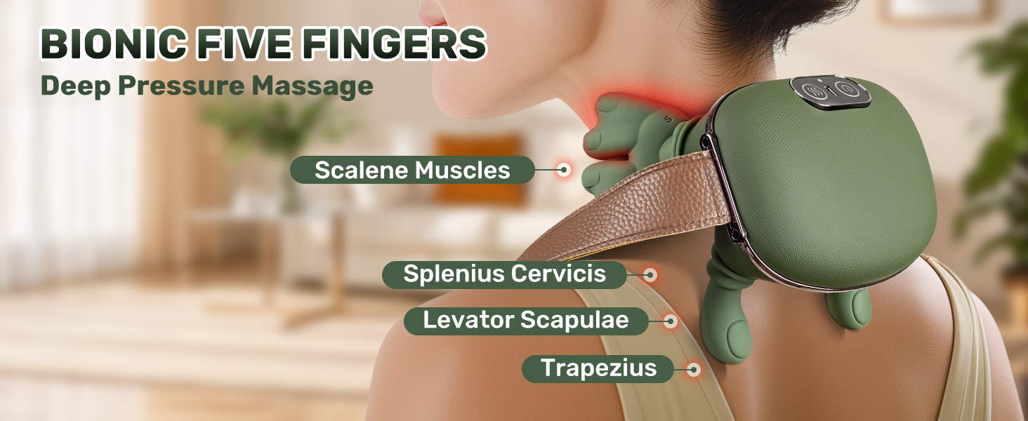 Best neck massager for muscle soreness