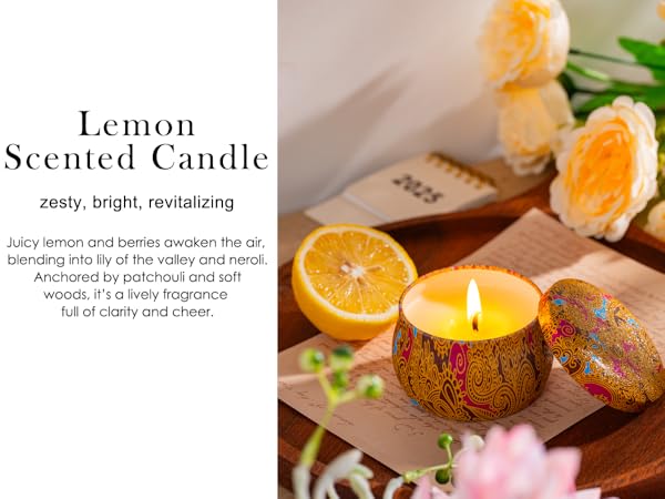 Candles for Home Scented Aromatherapy Candles Gifts Set for Women