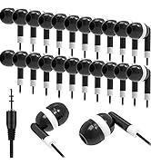 Yoley Kids Earbuds Headphones Bulk 100 Pack Class Set for School Classroom Students Children, Who...