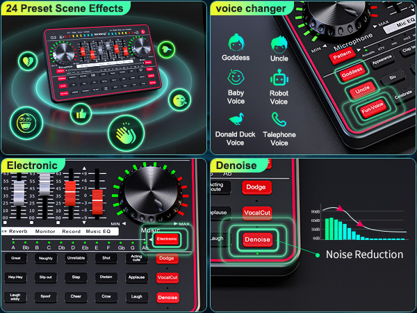 studio equipment music recording equipment podcast microphone bundle