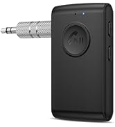 Olipiter Bluetooth Aux Adapter for Car, Aux Bluetooth 5.3 Receiver with 3.5mm Audio Jack for Home...
