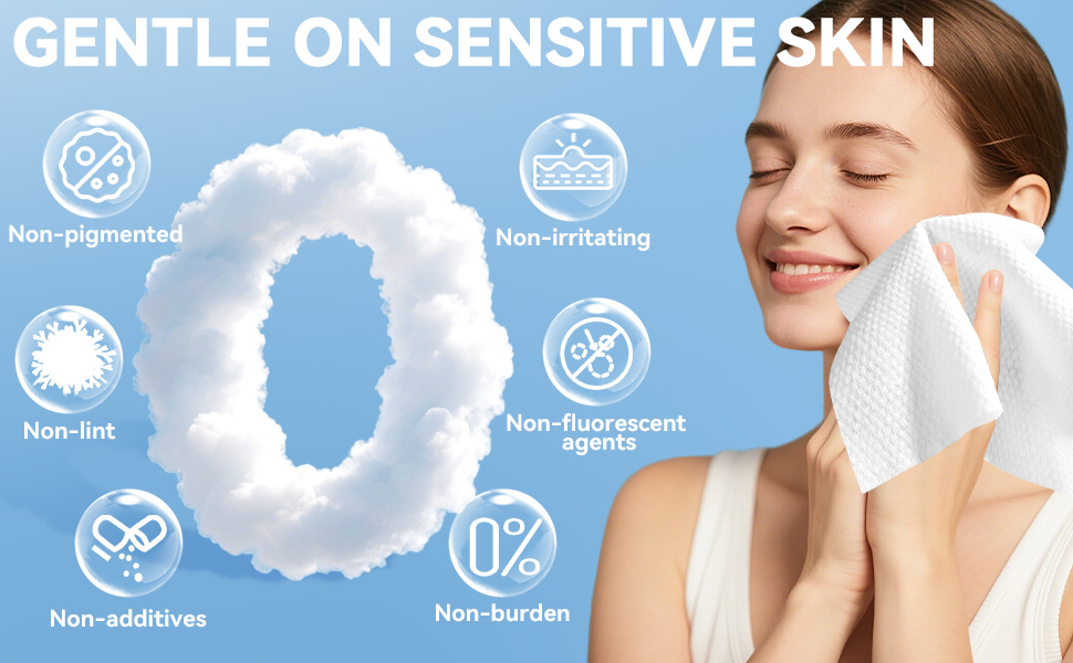 Gentle on sensitive skin