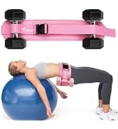 Exercise Hip Thrust Belt - Dumbbell Hip Thrust Belt - Premium Leather Thickened &amp; Widen, Comforta...