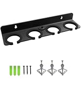 Borenbuir Multi Microphone Holder for Wired and Wireless Mics, Hold Up to 4 Mics, Multiple Mic Or...